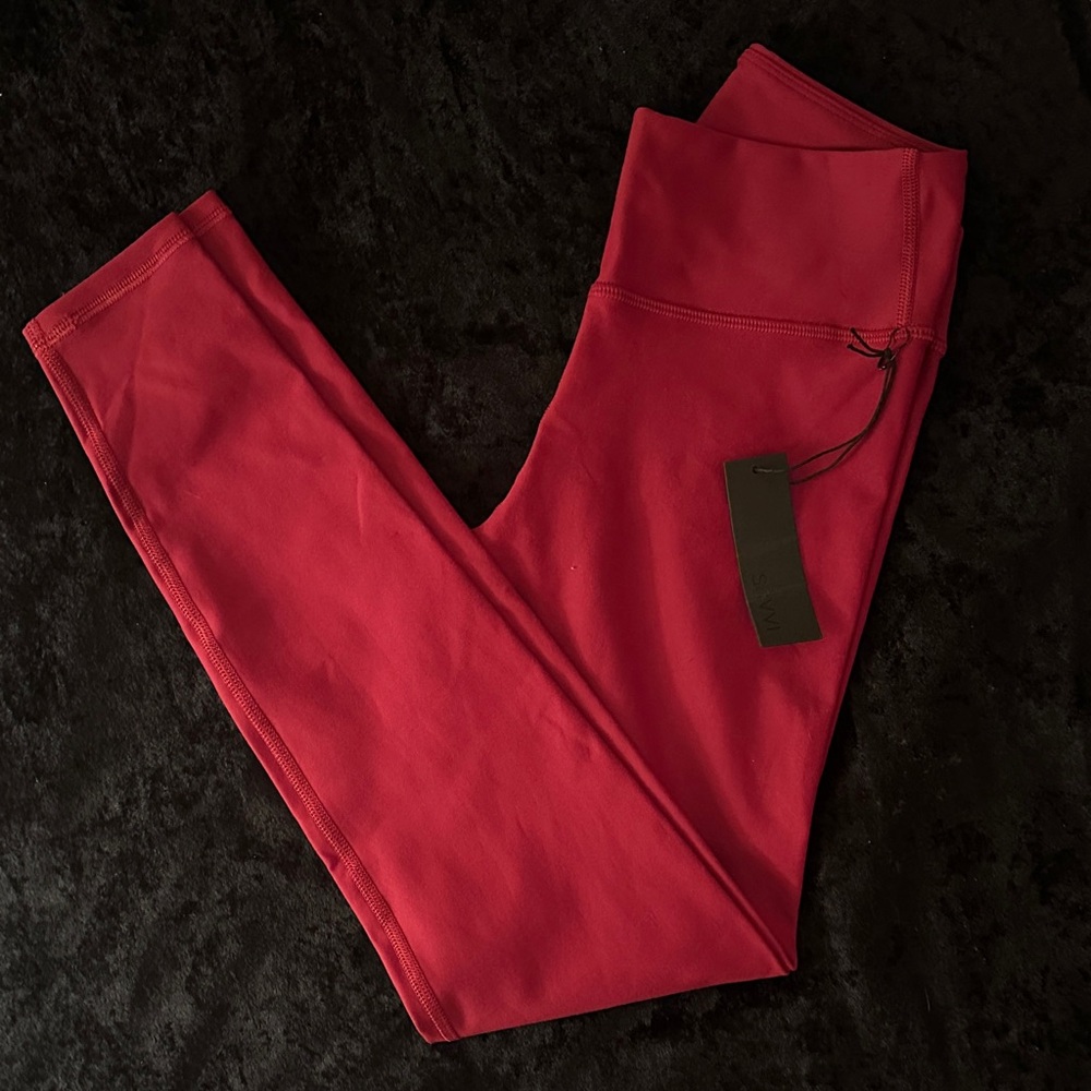 Women's savvy Red Leggings